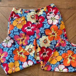 Talbots classic floral trousers, 8